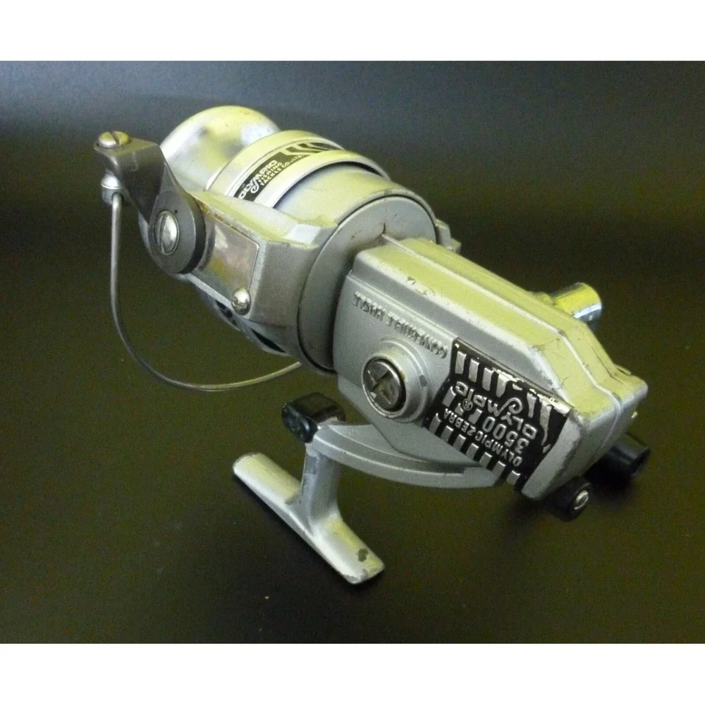 Vintage Olympic Zebra 3500 Reel Fishing ~ Works Perfectly